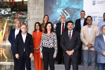 La alcaldesa de Telde participa en el Encuentro de Líderes Urbanos que se celebra en Málaga/TA.
